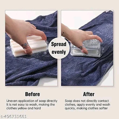 🧼 Elegant White Plastic Soap Dish – Modern Design for Everyday Comfort 🛁