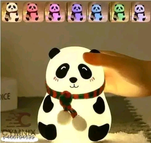 🐼✨ FASTIC Cute Panda Night Lamp – 7 Color Changing USB Rechargeable LED Light 🌈💤