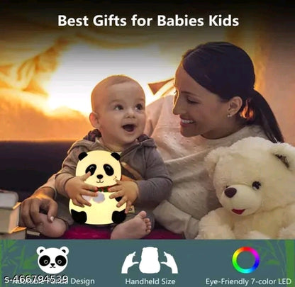 🐼✨ FASTIC Cute Panda Night Lamp – 7 Color Changing USB Rechargeable LED Light 🌈💤