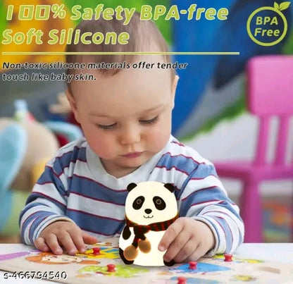 🐼✨ FASTIC Cute Panda Night Lamp – 7 Color Changing USB Rechargeable LED Light 🌈💤